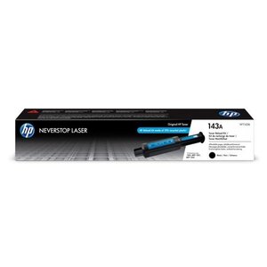 Hp 143a kit de recharge de toner noir neverstop authentique (w1143a)  pour hp neverstop 1000 / 1200 series