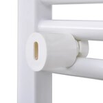 vidaXL Radiateur sèche-serviettes vertical de salle de bain 500x764 mm