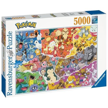 Pokemon - puzzle 5000 pieces - pokémon allstars - ravensburger