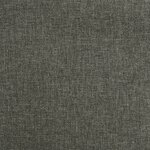 vidaXL Chaise à manger Gris foncé Tissu
