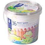 Crayon de couleur hexagonal buddy  seau de 36 + staedtler