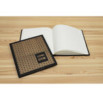 Livre D'or 140 Pages Tranche Or - Format 21x19cm - Palmyre - Noir Arc De Cercle - Exacompta
