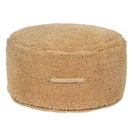 Pouf miel en coton 50 x 50 x 20 cm