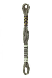 Fil Mouliné DMC Gold Concept 8M Col. 646 Broderie et Point de Croix