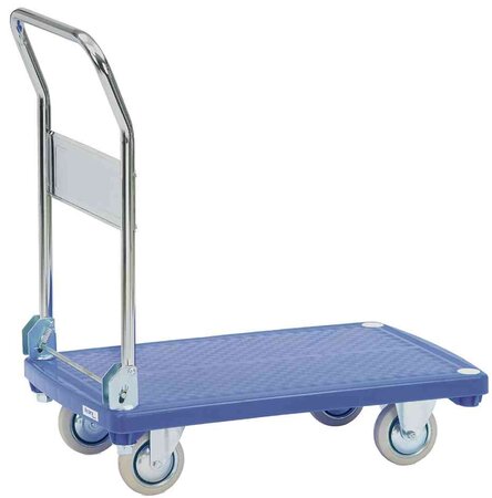 Chariot à plate-forme plastique 81 x 50 cm 200 kg FETRA