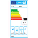 vidaXL Hotte îlot avec écran tactile LCD et capteur 90 cm 756 m³/h LED