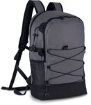 Sac à dos multifonctions - KI0152 - gris foncé et noir