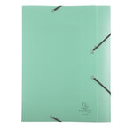 Boite De Classement Exabox Dos 60mm Polypropylène 7/10e Chromaline Pastel - A4 - Couleurs Assorties - X 8 - Exacompta