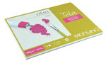 Papier Fabriano Tela Grain Toile Bloc 18x24 300 g 10 feuil.