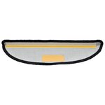 vidaXL Tapis d'escalier 15 Pièces noir 65x21x4 cm
