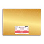 Flex thermocollant - Or effet miroir - 30 x 21 cm