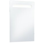 vidaXL Miroir mural à LED pour salle de bains 60x100 cm