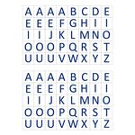 Pochette de 1 600 gommettes adhésives repositionnables lettres