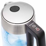 Tristar bouilloire électrique wk-3375 2200 w 1 8 l verre