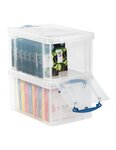 (Caisse PLAST. POLYVALENTE 64L) Caisse plastique à ouverture frontale L