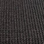 vidaXL Tapis Sisal naturel 66x350 cm Noir