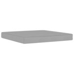 vidaXL Salon de jardin 6 Pièces avec coussins gris