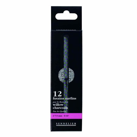 12 gros fusains Ø 7 - 9 mm
