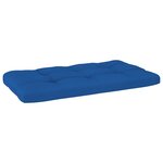 vidaXL Canapé palette 2 places et coussins Pin imprégné de marron miel