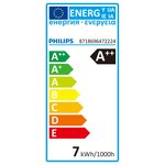 Philips ampoule led 2 pcs classique 7 w 806 lumens 929001243031