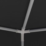 vidaXL Tente de réception professionnelle 2x2 m Anthracite