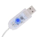 vidaXL Rennes de Noël 2 Pièces Argenté 40 LED