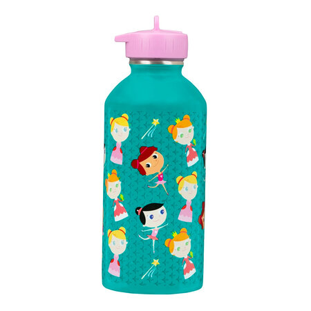 Gourde Inox Enfant - Princesses Et Ballerines - Draeger paris