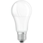Osram ampoule led standard dépolie radiateur variable 13w=100 e27 chaud