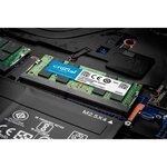 CRUCIAL - Mémoire PC Portable SO-DIMM DDR4 - 16Go (1x16Go) - 2666 MHz - CAS 19 (CT16G4SFD8266)