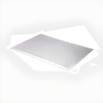 DE BUYER Plaque aluminium perforée plate - 30 x 20 cm - Gris