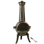 Tectake Brasero en fonte