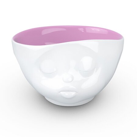 Bol bisou intérieur rose tassen en porcelaine 500 ml