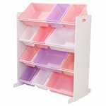 KidKraft Unité de rangement de jouets Sort It Blanc 15450