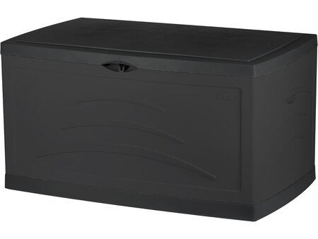 Coffre jardin "maxi serena" - 500 litres - 1.21 x 0.76 x 0.67 m - gris anthracite