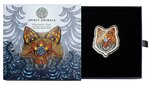 ELECTRIC FOX Spirit Animals Phil Lewis 1 onces argent monnaie 2 Dollars Solomon Islands 2021