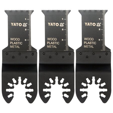 Yato ensemble de lames de scie en plongée 3 pièces