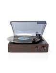 Platine vinyle 18 W avec conversion numérique - Nedis