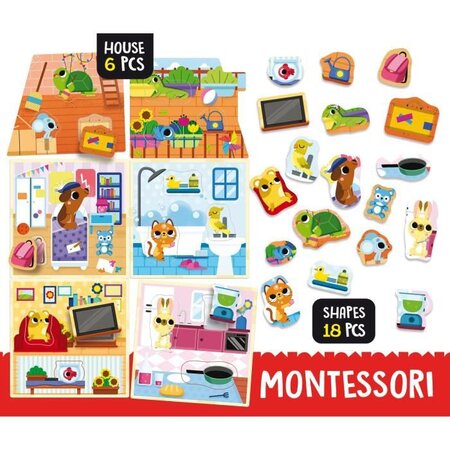 MONTESSORI Pet House Pour Enfant