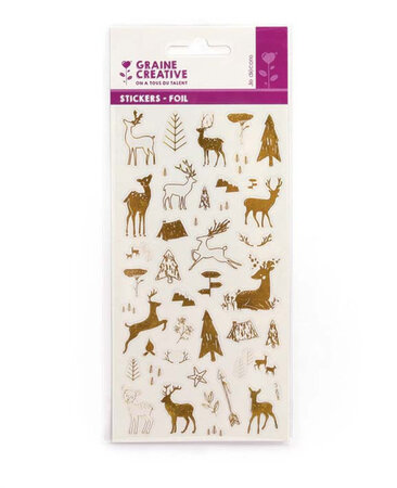 1 Planche Stickers Transparent Foil Or Rennes
