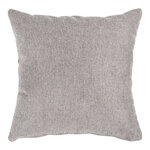 Coussin carré gris clair 40 x 40 cm