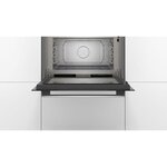 Micro-ondes avec fonction vapeur bosch coa565gs0 - inox - 36l - 1000 w