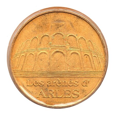 Mini médaille monnaie de paris 2009 - les arènes d’arles