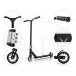 MMX Trottinette Freestyle Raptor Argent