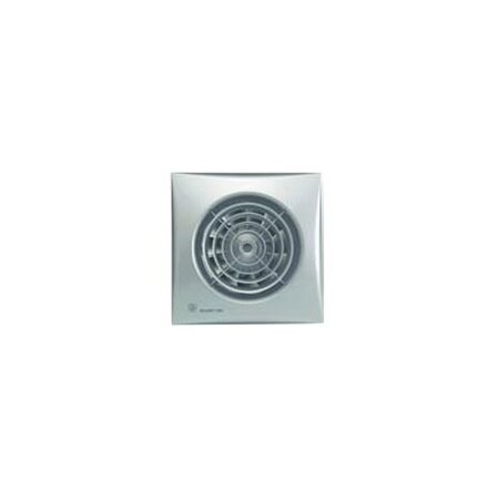Aérateurs vmp série silent 100 crz silver silencieux temporisé