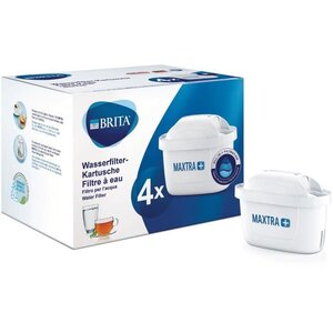 Brita pack de 4 cartouches maxtra+ pour carafes filtrantes