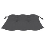 vidaXL Chaises pliables d'extérieur 6 Pièces avec coussins Bois d'acacia