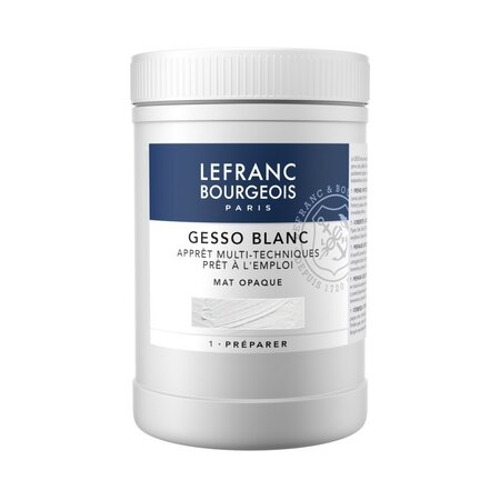 Pot de gesso blanc 1l lefranc bourgeois