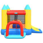 Happy Hop Château gonflable avec toboggan 300x280x202 cm PVC