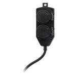 Boitier de dérivation 4 prises IP44 - câble 3G 1 5 H07RN-F - Longueur 5m NF - Zenitech