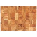 vidaXL Planche à découper 50x34x3 8 cm Bois d'acacia massif